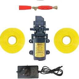TAJ SUPER 12V Dc Water Pump Battery Sprayer Motor Double High Performance 12V Dc 140 Psi Used In Farm Agriculture Mist Spray, Car Bike Wash, Sanitizing, Ac Cleaning, Gardening-image-6