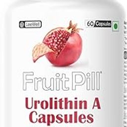 Fruitpill Urolithin A Supplement, 500mg | Supports Muscle Strength and Cellular Health - 60 Vegetable Capsules,-image-14