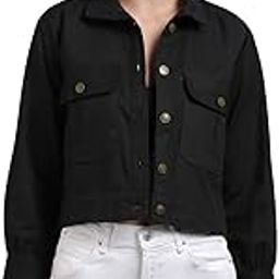 Women's Cotton Blend Self Design Plain Cotton Standard Length Blouson Jacket-image-74