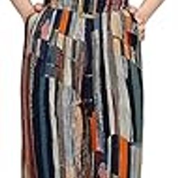 TURRITOPSIS Women Rayon Foil Printed Jumpsuit (X-Large, Multi)-35