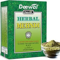 Deewal Herbal Mehndi | Natural Henna Powder for Black Hair Color and Hair Growth | For Men and Women | 100% Natural & Organic | Chemical-Free Hair Dye (Pack of 1)-image-15