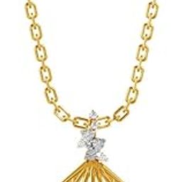 925 Sterling Silver Irina Pendant Earring Chain Jewellery Set | Gold Rhodium Plated, Swiss Zirconia | Gift for Women & Girls-image-15