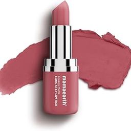 Mamaearth Creamy Matte Long Stay Lipstick with Murumuru Butter and Vitamin E for 8-Hour Long Stay (Flakeproof & Non-Drying | Intense Color Payoff) - 4.2g (Rose Nude)-31