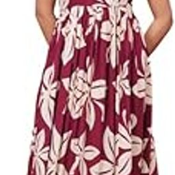 Dress for Women | New Rayon Floral Printed Flared Maxi Dress for Women & Girl's-image-2