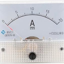 TRENDYNEST og Panel AMP Microamp Current Ammeter Meter Gauge DC DC 0-20A | Panel Meters | Test Meters & Detectors | Test, Measurement & Inspection | Electrical & Test Equipment-image-57