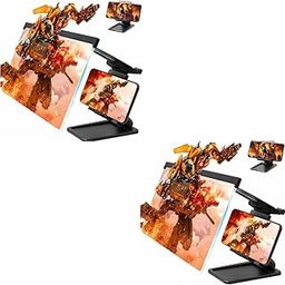 Drumstone 𝐁𝐮𝐲 𝟏 𝐆𝐞𝐭 𝟏 New 3D Mobile Screen Magnifier – Foldable Phone Screen Enlarger Magnifier, Adjustable Stand for Movies, Gaming, Video and Calls 𝟏𝟓 𝐘𝐞𝐚𝐫𝐬 𝐖𝐚𝐫𝐫𝐚𝐧𝐭𝐲-picture-13