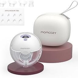 Momcozy Hands-Free Breast Pump M5, Wearable, Portable Pump with Soft Double-Sealed Flange 24mm, Featuring 3 Modes & 9 Levels Electric Pump (1 Pack, Purple)-28