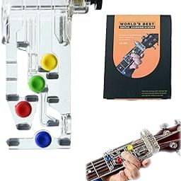 Guitar Chord Presser, Guitar Accessories, Beginner-Friendly for Home Practice and Music Lessons, Portable Chord Trainer for Easy Learning-image-98