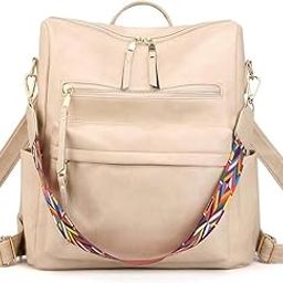 Medium 25L Backpack Women Leather Convertible Shoulder Bag Ladies Anti-theft Satchel Sling Travel Backpack-image-106