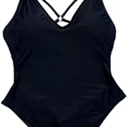 snappsy Women Onepiece Swimsuits Halter Swimwear Costume Party Clothes Bathing Suit S-picture-2