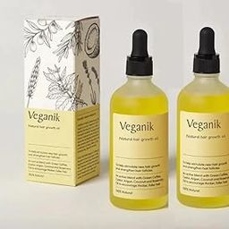 INDIANA HUDA Veganic Hair Growth Elixir - 60ml | Castor Oil & Rosemary for Thicker Hair (Pack of 2) 60ml X 2 = 120ml-image-26