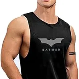 antiloop || Gym Vest for Men || Sleeveless Regular Fit Vest for Mens-picture-9