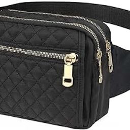 Fanny Packs for Women,Fashionable Crossbody Belt Bags Waist Pack for Teen Girls,Bum Hip Bag for Travel Hiking Cycling Running,Easy Carry Any Phone,Wallet-image-67