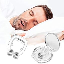 Fabbarries Unisex Stop Snoring Anti Snore Free Sleep Silicone Magnetic Nose Clip | Anti Snoring Device For Men and Women Soft Silicon Nose Clip |Nose Clip | Snoring Stopper-15