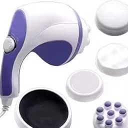 Dr.Drey Relax & Spin Tone Handheld Body Massager – RT4 Multi-Speed Massager for Pain Relief & Fat Burning – Full Body Slimming Massager Machine for Back, Neck, Legs, and Arms (White)-image-48