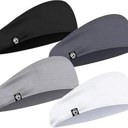 Mens Sweat Bands - Sport Headbands for Men - Workout Headbands for Women - Running Headband -Tennis Athletic Sweatband-image-8