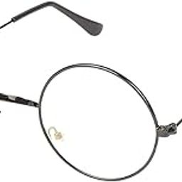 Gandhi Round Shape Black-Transparent UV Protection Sunglasses/Frame For Men & Women (Clear/Transparent)-image-41