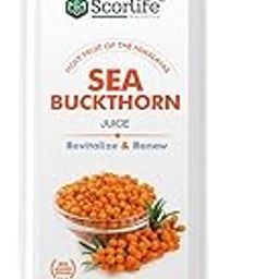 SCORLIFE MARKETING Sea Buckthorn Juice-1000Ml (Pack Of 1)| Himalayan Berry | Immunity Booster Vegan Health Supplement | Enrich With Omega 3,6,7 & 9 | Rich In Vitamin C | No Added Sugar-24