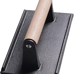 Kitchen Heavy Cast Flat Iron Steak & Burger Sausage BBQ Grill Press Weight-image-47