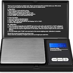 Mini Digital Weighing Scale | Diamond Gold Jewelry Weighing Scale Mini Pocket Weighing Machine Up to 0.1G to 500G (Black)-22