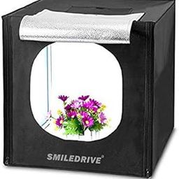 Smiledrive Portable Professional Photo Lighting Booth Box Studio with 2 Led Lights-27