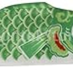 Pinakine® 40cm Japanese Carp Windsock Streamer Fish Flag Kite Nobori Koinobori Green-image-76