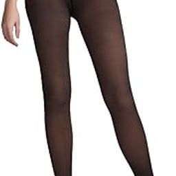 NEXT2SKIN Women Fake Translucent Dual-Tone Pantyhose Stockings(Black, One Size)-image-32