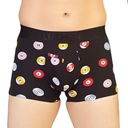 Men Cotton Striped Waistband Antibacterial Printed Trunks Underwear Undergarments with No Marks Waistband | Printed Mini Trunk for Men-18