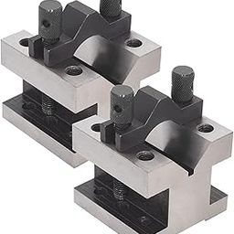 kimllier 4Pcs V-Block 2-3/8 x 2-3/8 x 2 Inch Multi-Use Gauge Gage Tool with Box-2