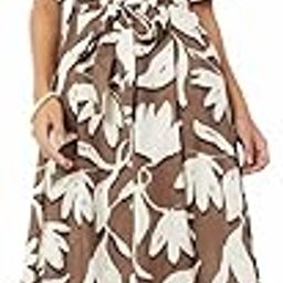 max Women's Polyester A-Line Below The Knee Dress-picture-18