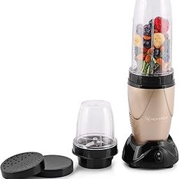 Homeplus Nutri Blender for smoothie and juices | Juicer mixer grinder | Smoothie maker blender for Kitchen | Powerful 400W motor 20000 RPM | Shake maker, Chutney, Nutribullet blender (Gold)-15