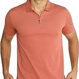 Constant Men's All-Degree Thermoregulating Pique Contrast Neck Polo T-Shirt-image-72