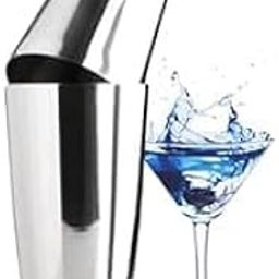 Bablouie Cocktail Shaker 450ml/900ml | Cocktail Mixing Boston Shaker | Tin Bartender Tool | Stainless Steel Shaker Bar Set for Parties | Boston Shaking Shaker | Pack of 2 (Silver)-image-49