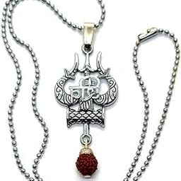 Shiva Mahakal Locket Pendant Necklace Chain Mahadev Shankar Bholenath GX265-image-51
