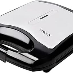 Electric Panini Press Grill with Handle Panini Maker for Snacks Cheese Steak-17