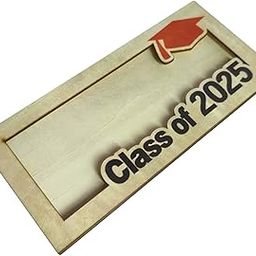 UJEAVETTE Graduation Money Holder 2025 for Him or Her Wooden Party Favor Grad Card Box-image-27
