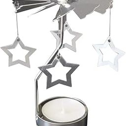Funpa Candle Holder Creative Rotatable Candle Stand Desk Decoration for Party-image-58
