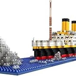 ATORSE 1860pcs Grand Titanic Building Blocks Kit Ship Model Kids Toy Gift-15