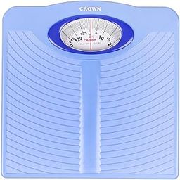 CROWN Diamond Deluxe Personal Weight Machine for body weight measures upto 130kg Analog Precision (Sky Blue)-11