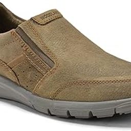 Men Khaki Slip-On Shoes-image-42