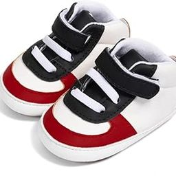 6 to 12 Months Baby Boys Synthetic Leather Shoes,Infant Non Slip Sole Velcro Booties-BT4528-image-77