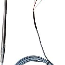 VIGITAL- TEMPERATURE SENSOR RTD PT-100, OD 6mm PT-100, Length 4" (100mm) (1 METER WIRE)-1