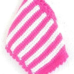 Woolen Shawl for Sai Baba Mata Rani Ladoo Gopal Hanumanji Krishnaji 15x5 inches Pink-image-56