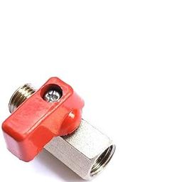 KHANJAN 1/4" Mini Ball Valve Shut-Off Handle - Brass Construction for Precise Flow Control - Male-Female Thread For Water Treatment & Plumbing Solutions-24
