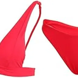 artisoul ARTISOUL™ 2-Pack Women's Bikini Set Bathing Suit Padded Cup Bra Beachwear Swimwear Red S | Womens Clothing-picture-47