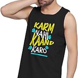 KARM Gym Vest Printed Tank Top Bat Vests Mens Gymwear Sando Fabric 100% Cotton sleeveless Vest Sando_(DS-SDO-027)-image-32