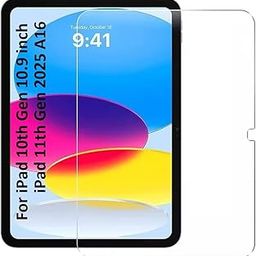 Tempered Glass Screen guard For iPad 11th generation 11 inch (2025, A16), iPad 10th generation 10.9 inch (2022) -Pack Of 1-image-83