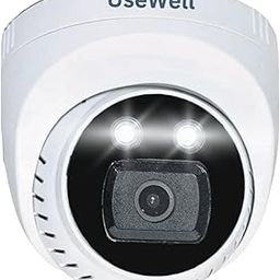 USEWELL 2 MP with Color Night Vision + Motion Detection Indoor Wired CCTV Camera, Compatible with 2 MP DVR, White-image-57