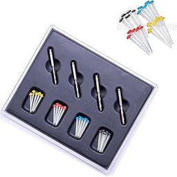 Dental Fiber Post Assorted (60 Post & 12 Drill) Set Of 3 Box-5