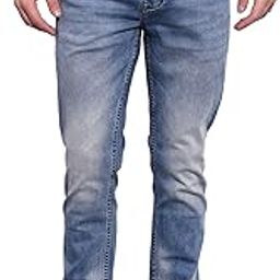 being human Blue Solid Fitted Jeans-picture-44